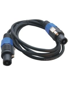 HQRP 6ft Speakon to Speakon (M/M) Cable for Aguilar Tone Hammer 350/500 ; American Audio XLT1200 ; Ashly KLR 5000 Power Amplifier Amp Plus HQRP Coaster