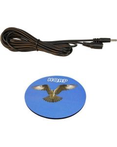 HQRP 3m / 10 feet 3m DC Extension Power Cord Cable 1.35mm / 3.5mm Male Female for Wansview NCB541W Loftek cxs 2200 3200 IP CCTV Camera Plus HQRP Coaster