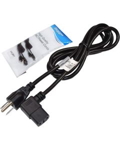 HQRP AC Power Cord Compatible with Horizon Fitness Evolve-Simple-Steps (TM613) GS1035T (TM302) GS1040T (TM604) LS760T (TM301) LS780T (TM606) LS925T (TM210) Treadmill Mains Cable